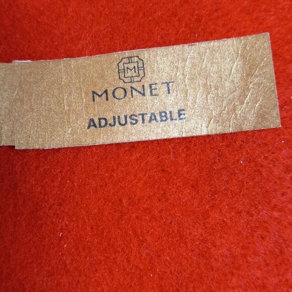 NWT Monet Adjustable Silver tone Floral Necklace - Picture 6 of 9
